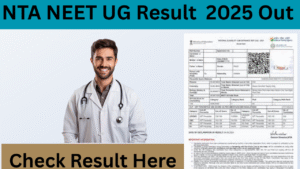NEET UG Result 2025