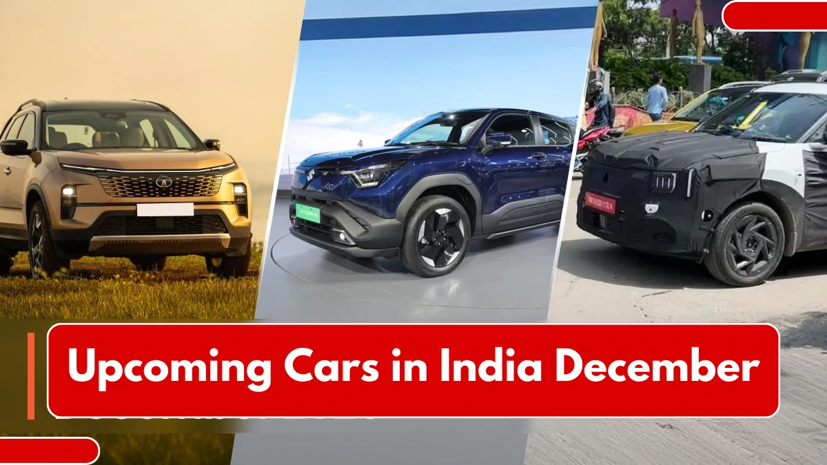 Upcoming Cars in India December