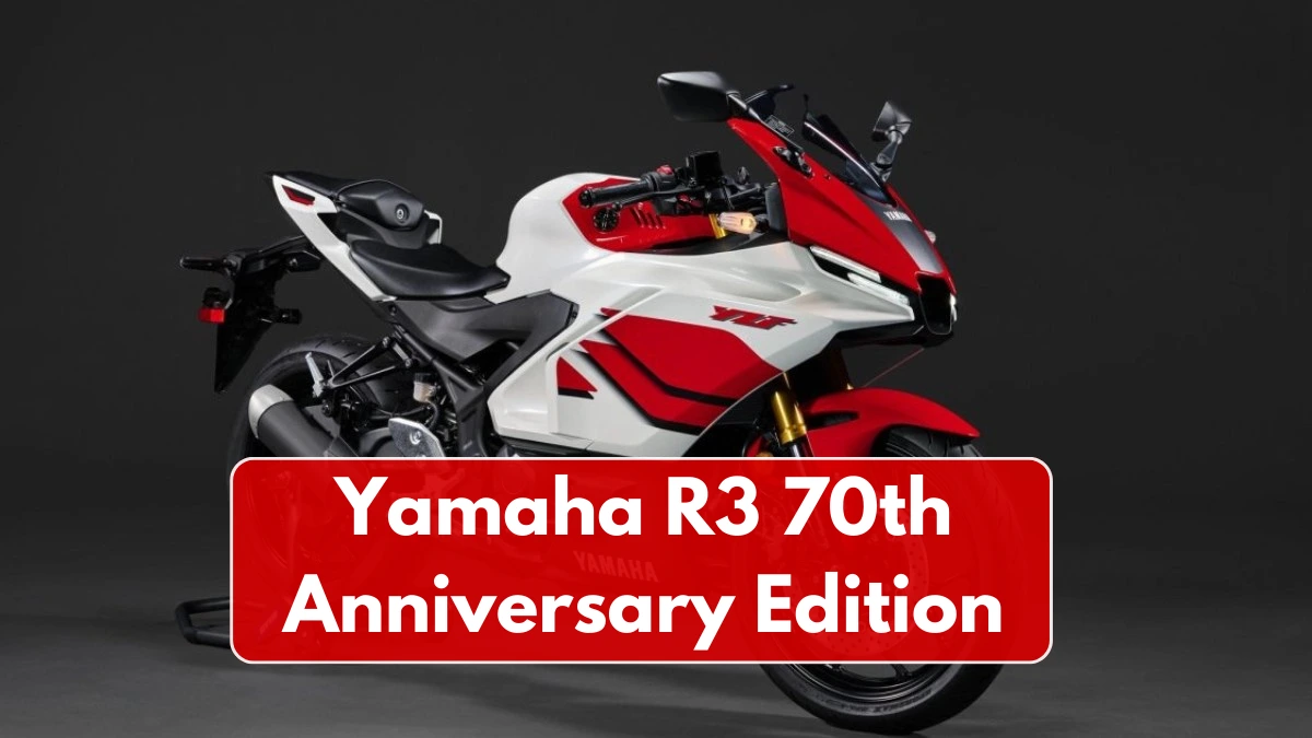 Yamaha R3 70th Anniversary Edition